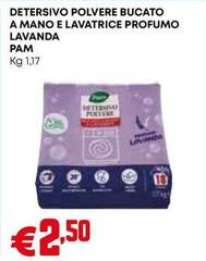 Pam - Detersivo Polvere Bucato A Mano E Lavatrice Profumo Lavanda