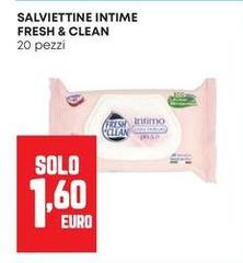Fresh & Clean - Salviettine Intime