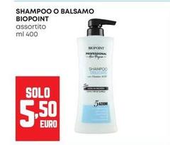 Biopoint - Shampoo O Balsamo