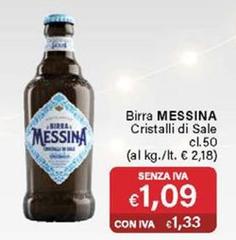 Messina - Birra Cristalli Di Sale