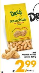 Deco - Arachidi Tostate Guscio