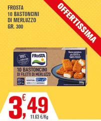 Frosta - 10 Bastoncini Di Merluzzo