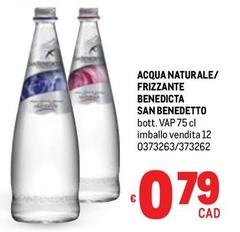 San Benedetto - Acqua Naturale/Frizzante Benedicta