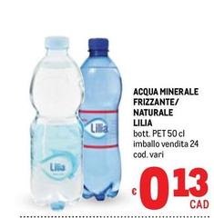 Lilia - Acqua Minerale Frizzante/Naturale
