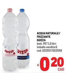 Guizza - Acqua Naturale/Frizzante