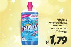 Fabuloso - Ammorbidente Concentrato Fresco Mattino