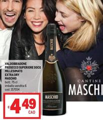 Valdobbiadene -  Prosecco Superiore DOCG Millesimato Extra Dry