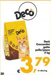 Deco - Croccantini Gatto Pollo/Pesce