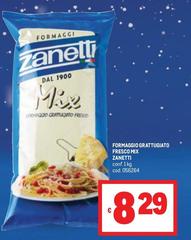 Zanetti - Formaggio Grattugiato Fresco Mix