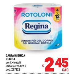 Regina - Carta Igienica