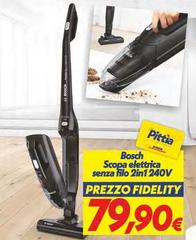 Bosch - Scopa Eletrica Senza Filo 2in120v