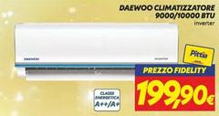 Daewoo -  Climatizzatore 9000/10000 Btu