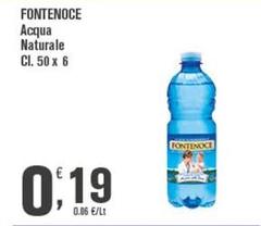 Fontenoce - Acqua Naturale