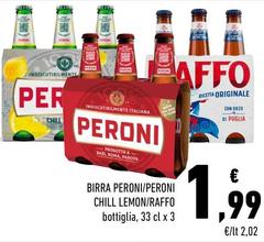 Solo - Birra Peroni/Peroni Chill Lemon/Raffo