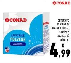 Conad - Detersivo In Polvere Lavatrice