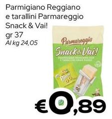 Parmareggio - Parmigiano Reggiano E Tarallini Snack & Vai!