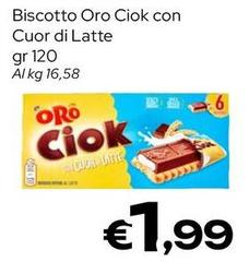 Saiwa - Biscotto Oro Ciok Con Cuor Di Latte