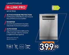 Hoover - H-DISH 500 HF 3C7F0X Libera Installazione 13 Coperti C