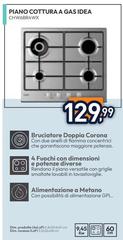 Candy - Piano Cottura A Gas Idea CHW6BR4WX 