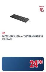 HP - Accessori 3l 1e7aa - Tastiera Wireless 230 Black