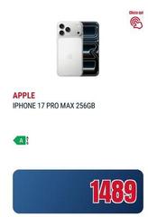 Apple - Iphone 17 Pro Max 256GB Titanio Blu
