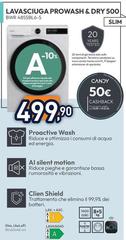 Candy - Lavasciuga Prowash & Dry 500 BWR 485SBL6-S