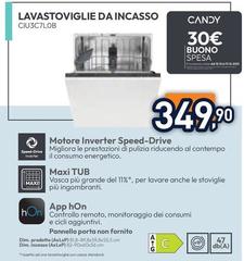 Candy - Lavastoviglie Da Incasso CIU3C7LOB 