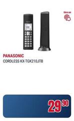 Panasonic - Cordless Kx-tgk210jtb