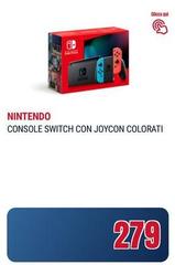 Nintendo - Console Switch Con Joycon Colorati