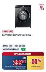 Samsung - LavatriceWW10FG6U94LBU3