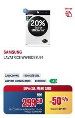 Samsung - Lavatrice WW90DBT7U94