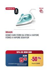 Braun - Home Care Ferri Da Stiro A Vapore Ferro A Vapore SI3041GR