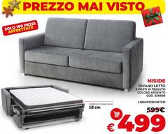 Solo - Divano Letto + Posti In Tessuto Colônia