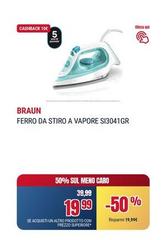 Braun - Ferro Da Stiro A Vapore SI3041GR