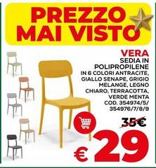 Vera -  Sedia In Polipropilene