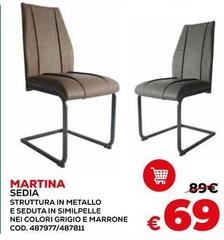 Sedia Struttura In Metallo E Seduta In Smi Stelle