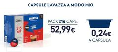 Lavazza - Capsule A Modo Mio Pack 216 Caps.