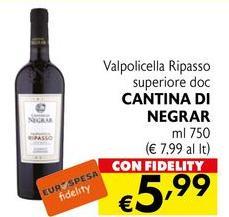 Cantina Di Negrar - Valpolicella Ripasso Superiore DOC