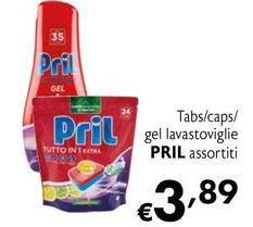 Pril - Tabs/Caps/Gel Lavastoviglie