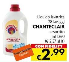 Chanteclair - Liquido Lavatrice 28 Lavaggi