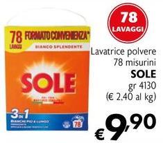Sole - Lavatrice Polvere 78 Misurini