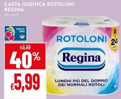 Regina - Carta Igienica Rotoloni