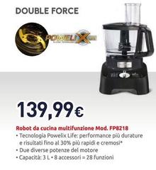 Moulinex - Double Force Robot Da Cucina Multifunzione Mod. FP8218 