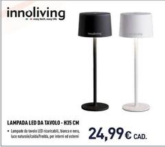 Innoliving - Lampada Led Da Tavolo-H35 Cm