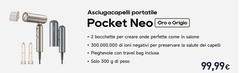 Dreame - Asciugacapelli Portatile Pocket Neo 