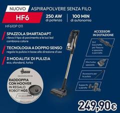 Hoover - Aspirapolvere Senza Filo HF610P 011