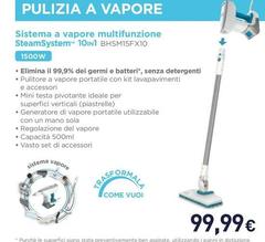 Black & Decker - Sistema A Vapore Multifunzione Steamsystem 10In1 BHSM15FX10