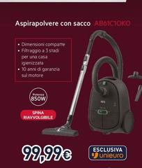 Aeg - Aspirapolvere Con Sacco AB61C1OKO 