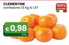 Clementine  Confezione 1,5 Kg