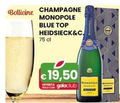 Heidsieck & Co - Champagne Monopole Blue Top 75 Cl